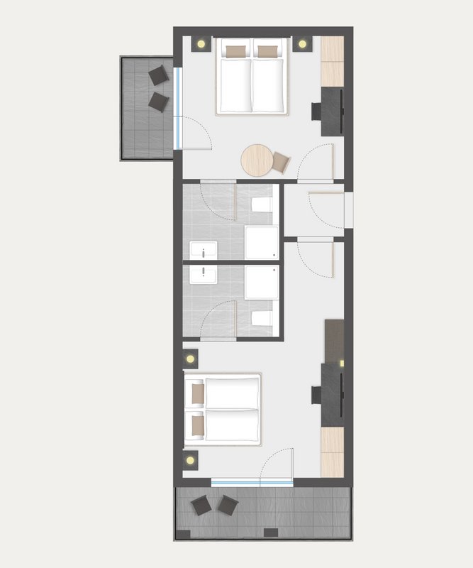 Appartement Familienappartement I