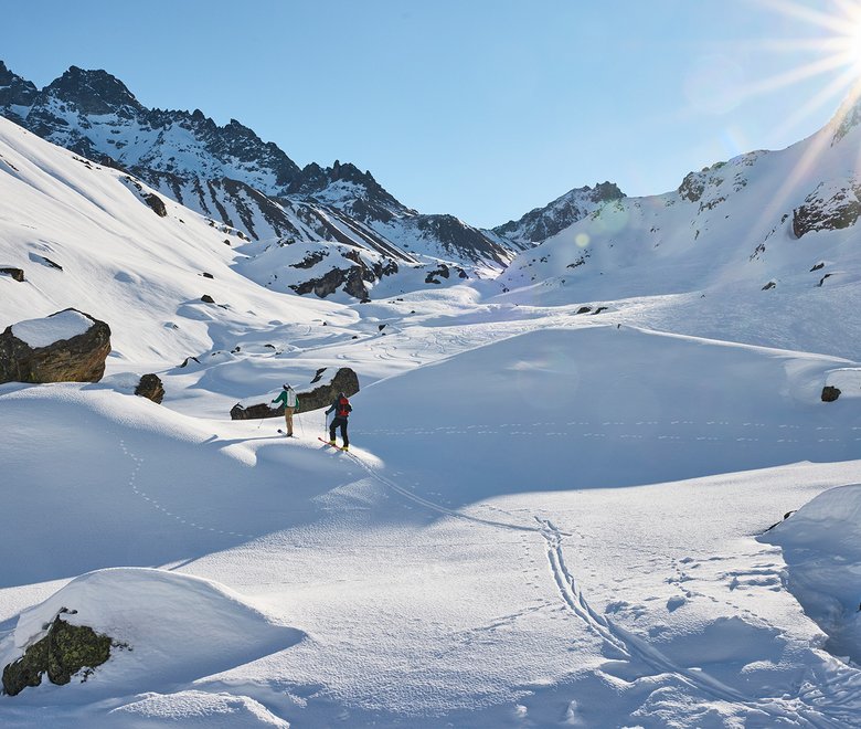 Adventurous winter in the Paznaun Valley 